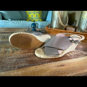 CASLON espadrille platform wedges